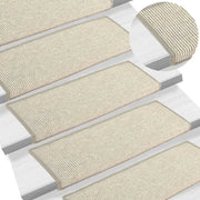 Trapmatten met antisliplaag voor een veilige en beschermde trap - Zilver / 15 - Trapmatten