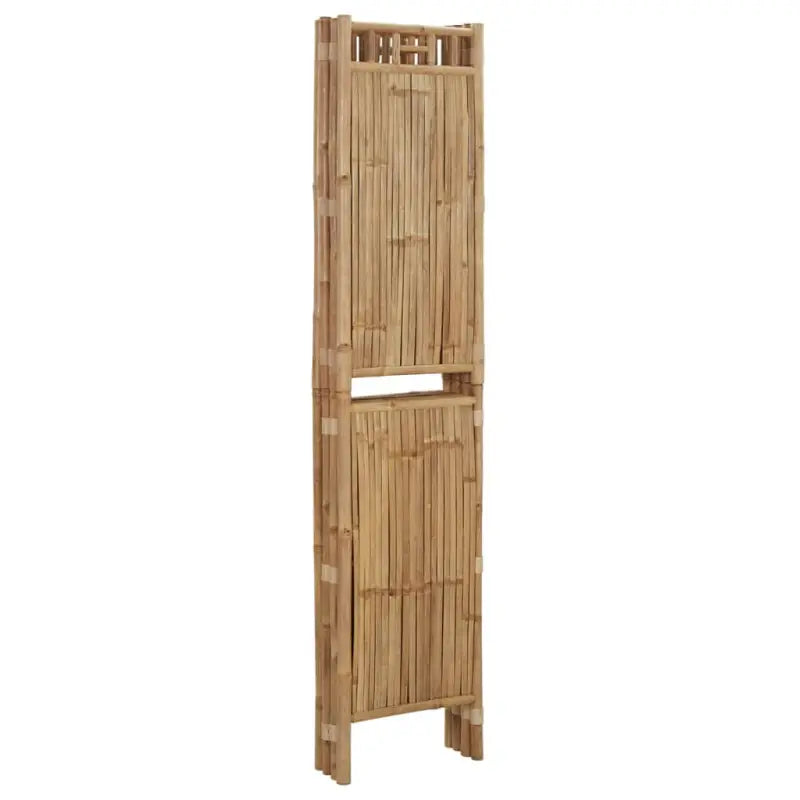 Trendy bamboe kamerscherm met vier panelen voor decoratie of scheiding - Kamerschermen