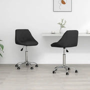 Trendy draaibare eetkamerstoelen met comfortabel kunstleer - Eetkamerstoelen