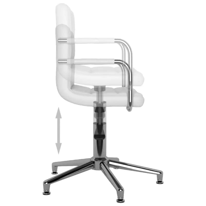 Trendy draaistoel voor kantoor met kunstleer en comfortabel zitplezier - Bureaustoelen
