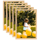Trendy fotolijsten voor een stijlvolle muurdecoratie - Lichtbruin / 70 x 90 cm / 5 - Fotolijstjes