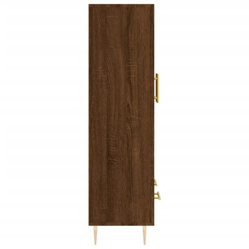 Trendy hoge kast met duurzaam bewerkt hout voor een unieke interieurstijl - Dressoirs & buffetkasten