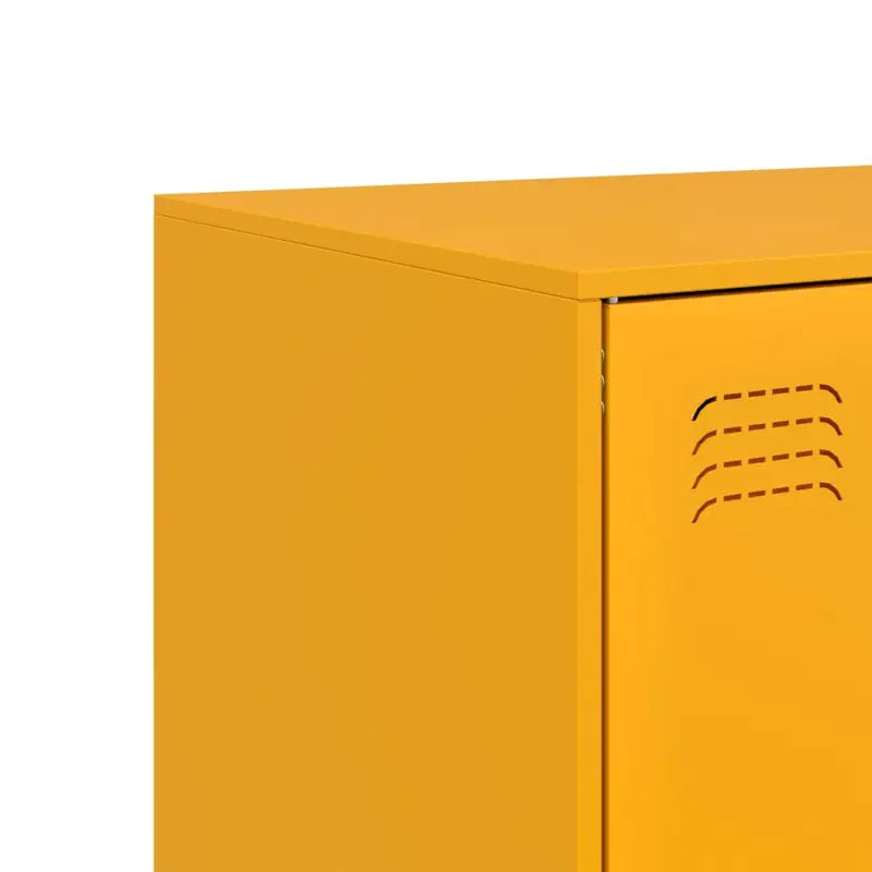 Trendy hoge kast met koudgewalst staal en unieke charme - Dressoirs & buffetkasten