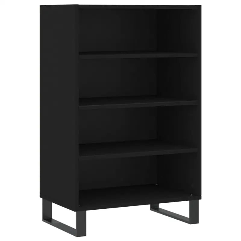 Trendy hoge kast van bewerkt hout met duurzame charme - Dressoirs & buffetkasten