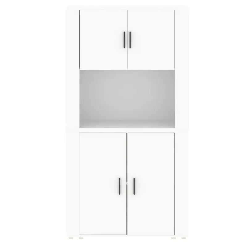 Trendy hoge kast van bewerkt hout met duurzame en stabiele kwaliteit - Dressoirs & buffetkasten