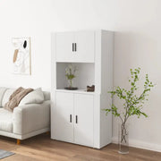 Trendy hoge kast van bewerkt hout met duurzame en stabiele kwaliteit - Dressoirs & buffetkasten