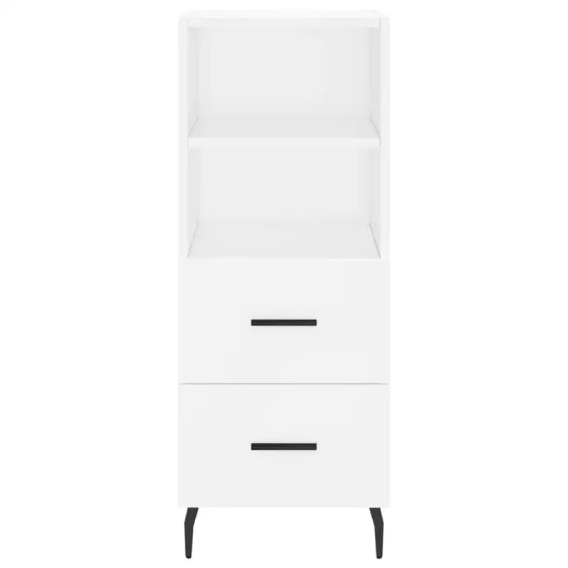 Trendy hoge kast van bewerkt hout met duurzame kwaliteit - Dressoirs & buffetkasten