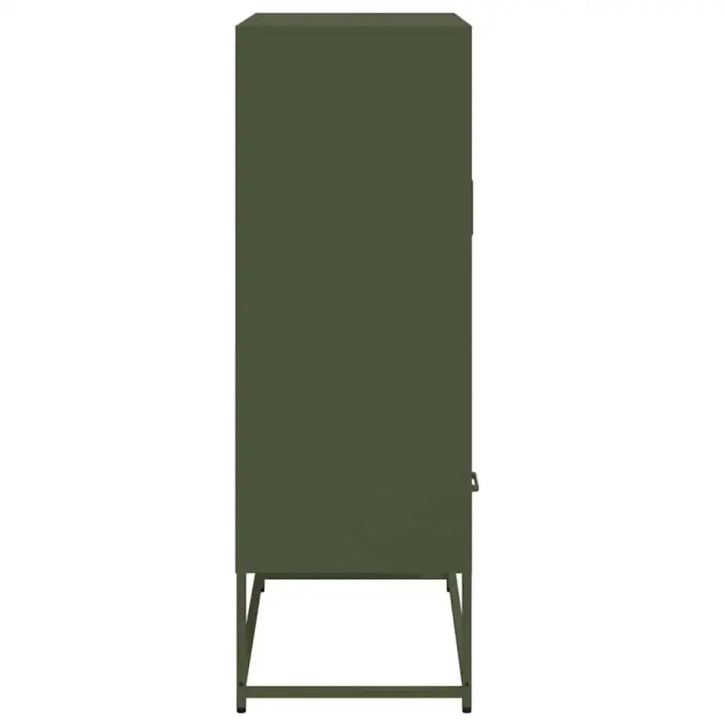 Trendy hoge kast van duurzaam staal voor een elegante uitstraling - Dressoirs & buffetkasten