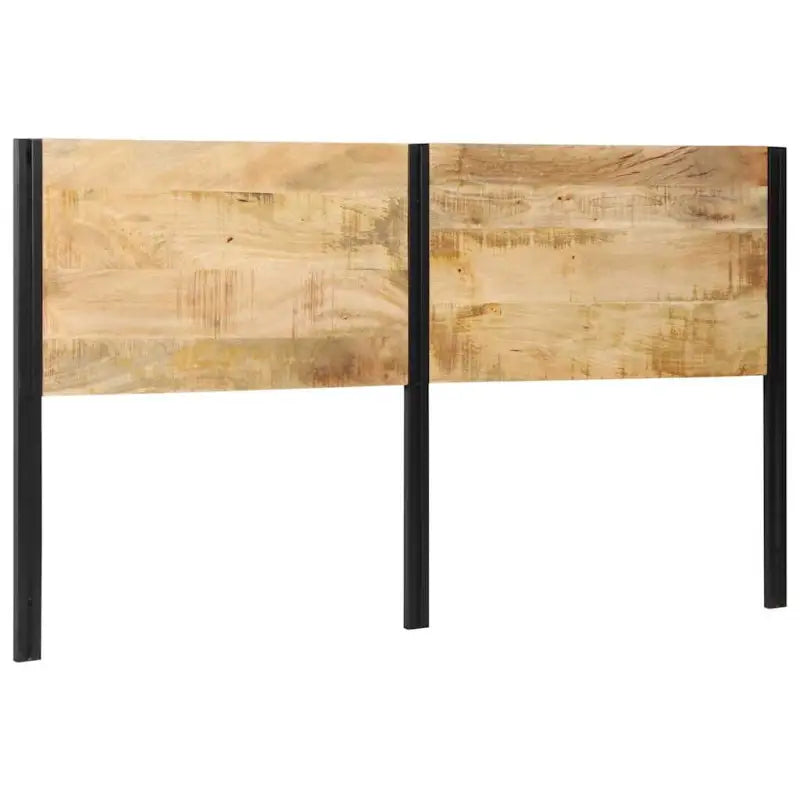 Trendy hoofdbord van massief mangohout voor een complete slaapkamerlook - 180 cm / 1 / massief mangohout - Hoofdborden