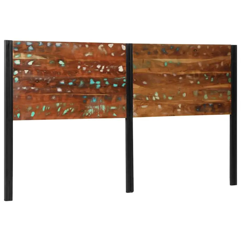 Trendy hoofdbord van massief mangohout voor een complete slaapkamerlook - 180 cm / 1 / massief gerecycled hout