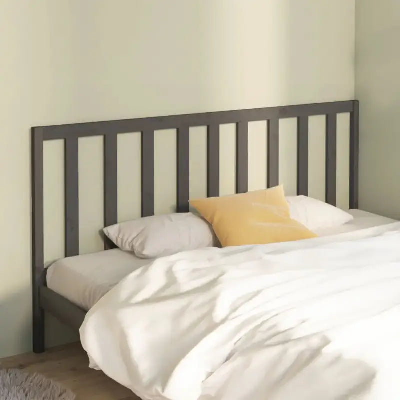 Trendy hoofdborden en voetborden van massief grenenhout voor elk interieur - Grijs / 186 x 100 cm / 1 - Hoofdborden