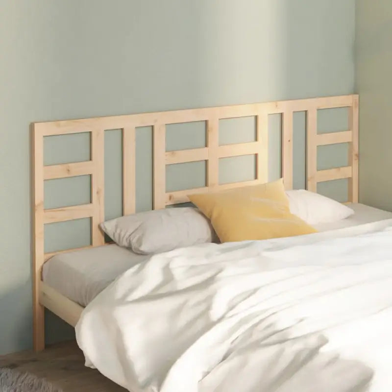 Trendy massief grenenhout hoofdbord voor elke slaapkamer stijl - Naturel / 206 x 100 cm / 1 - Hoofdborden en voetborden