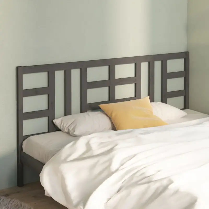 Trendy massief grenenhout hoofdbord voor elke slaapkamer stijl - Grijs / 206 x 100 cm / 1 - Hoofdborden en voetborden