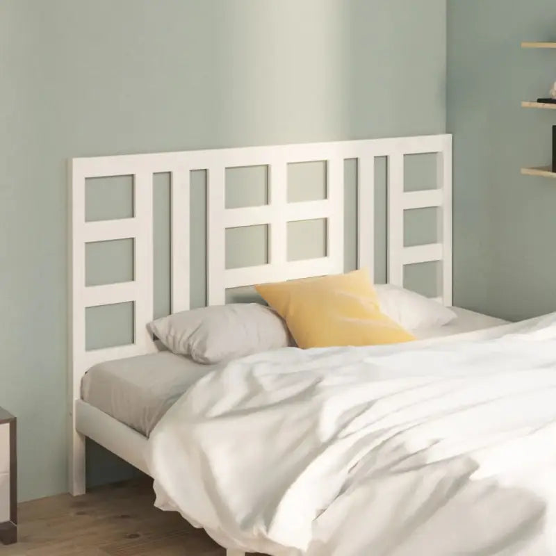 Trendy massief grenenhout hoofdbord voor elke slaapkamer stijl - Wit / 141 x 100 cm / 1 - Hoofdborden en voetborden