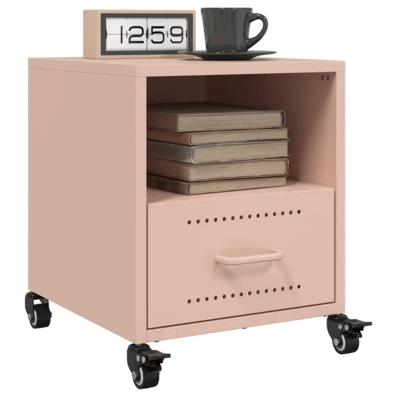 Trendy nachtkastjes met stabiel frame van koudgewalst staal - Roze / 2 - Nachtkastjes