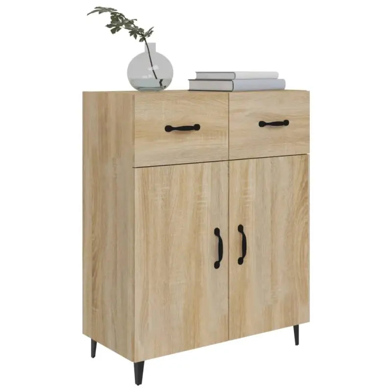 Trendy ontwerp dressoir met bewerkt hout en gemakkelijk schoon te maken oppervlak - Dressoirs & buffetkasten