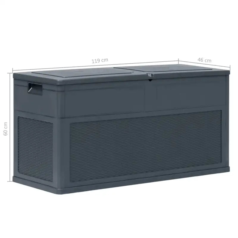 Trendy opbergbox voor buiten voor het opbergen van kussens en dekens - Opbergboxen voor buiten