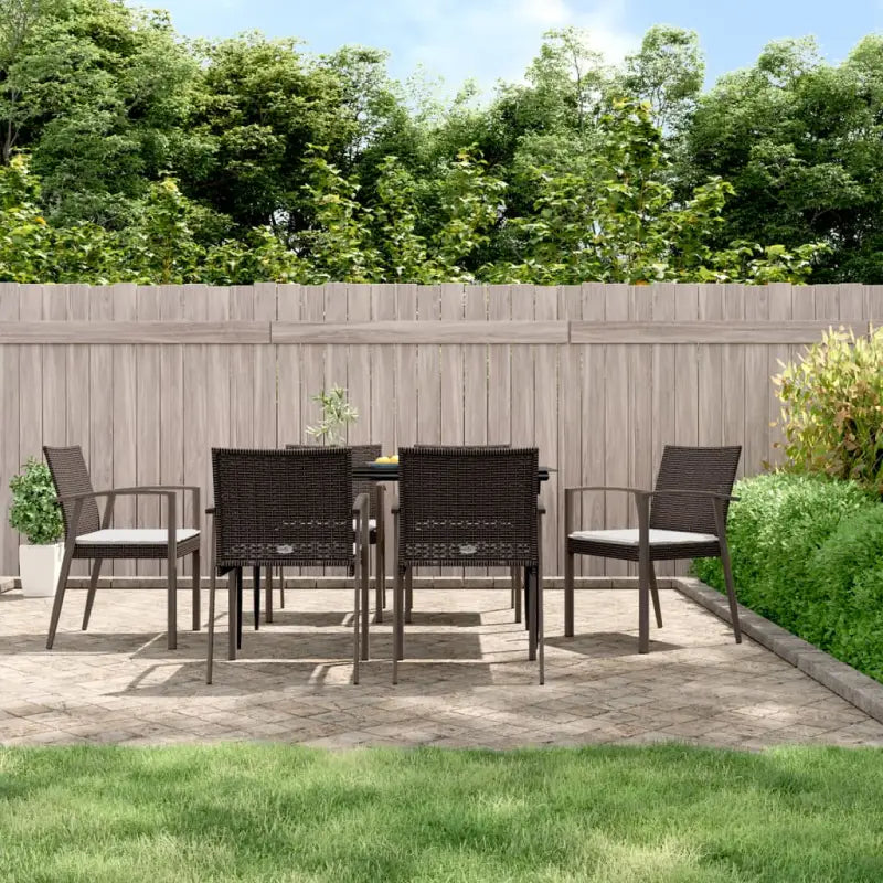 Trendy Poly Rattan Tuinstoelen voor een stijlvolle tuin of terras - Tuinstoelen