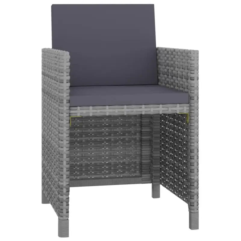 Trendy rattan tuinset met stalen frame en makkelijke schoonmaak - Tuinsets