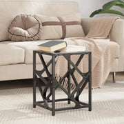 Trendy salontafel met glazen blad en elegante uitstraling - Salontafels