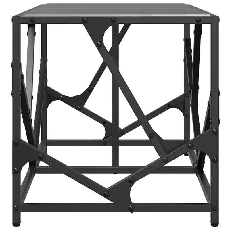 Trendy salontafel met glazen blad voor elegante woonkamerdecoratie - Salontafels