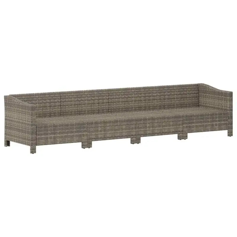 Trendy tuinset met poly rattan en lichtgewicht constructie - Tuinsets