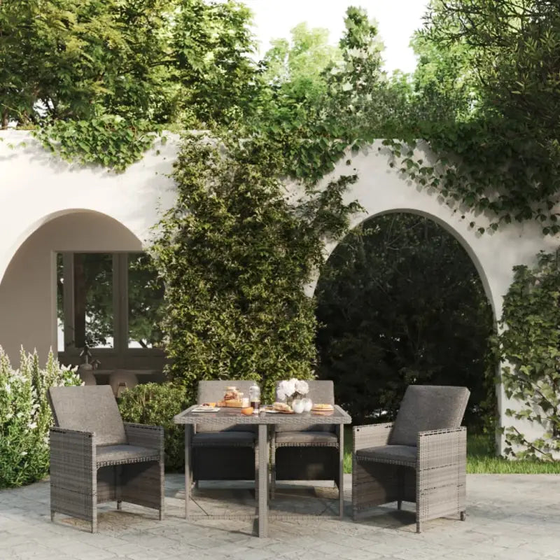 Trendy Tuinset van Waterbestendig PE-rattan voor Gezellig Buitenleven - Tuinsets