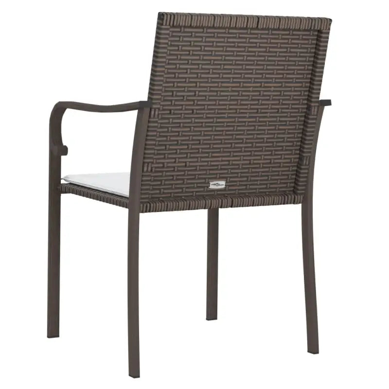 Trendy tuinstoelen van duurzaam poly rattan voor terras en tuin - Tuinstoelen
