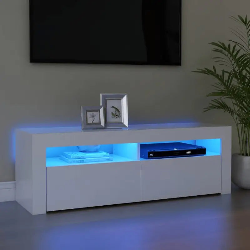 Trendy tv-meubel met rgb led-verlichting en stevige constructie - Tv-meubels