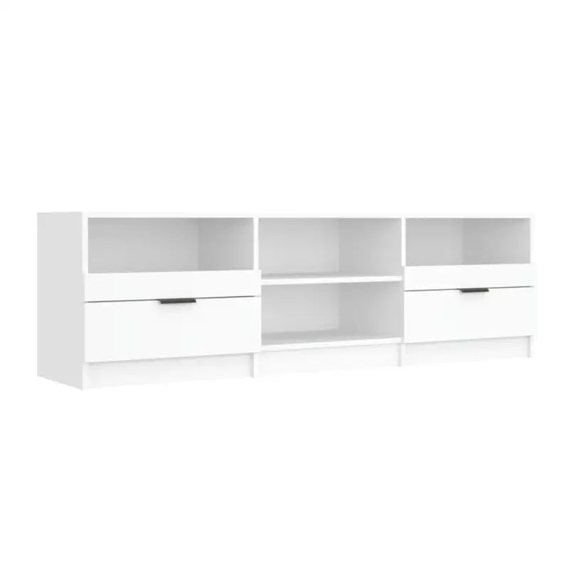 Trendy tv-meubel met stevig blad en bewerkt hout voor modern interieur - Tv-meubels