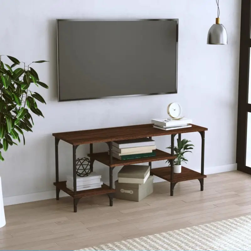 Trendy Tv-meubel van bewerkt hout met praktisch en duurzaam ontwerp - Tv-meubels