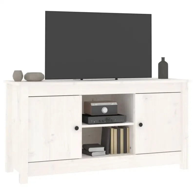 Trendy tv-meubel van massief grenenhout voor een stijlvolle woonkamer - Tv-meubels