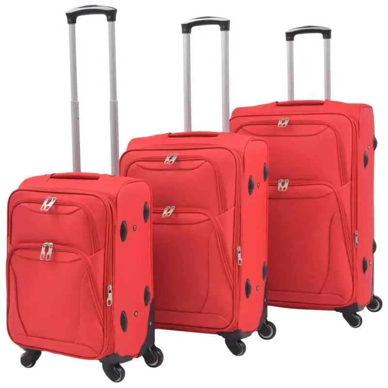 Trolleyset met duurzame PVC-gecoate oxford-stof en veiligheidssluitingen
