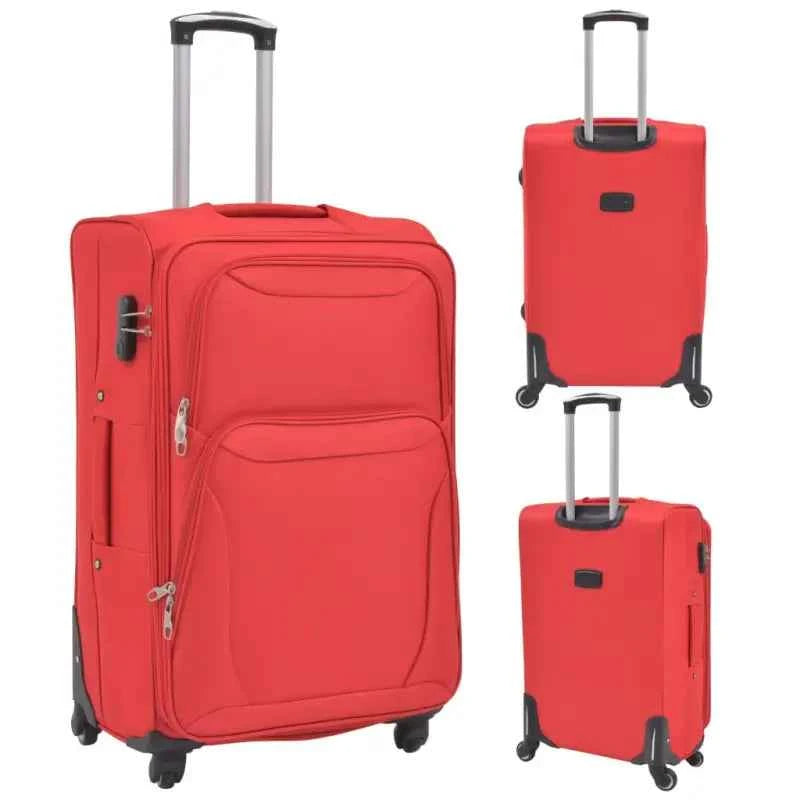Trolleyset met duurzame PVC-gecoate oxford-stof en veiligheidssluitingen