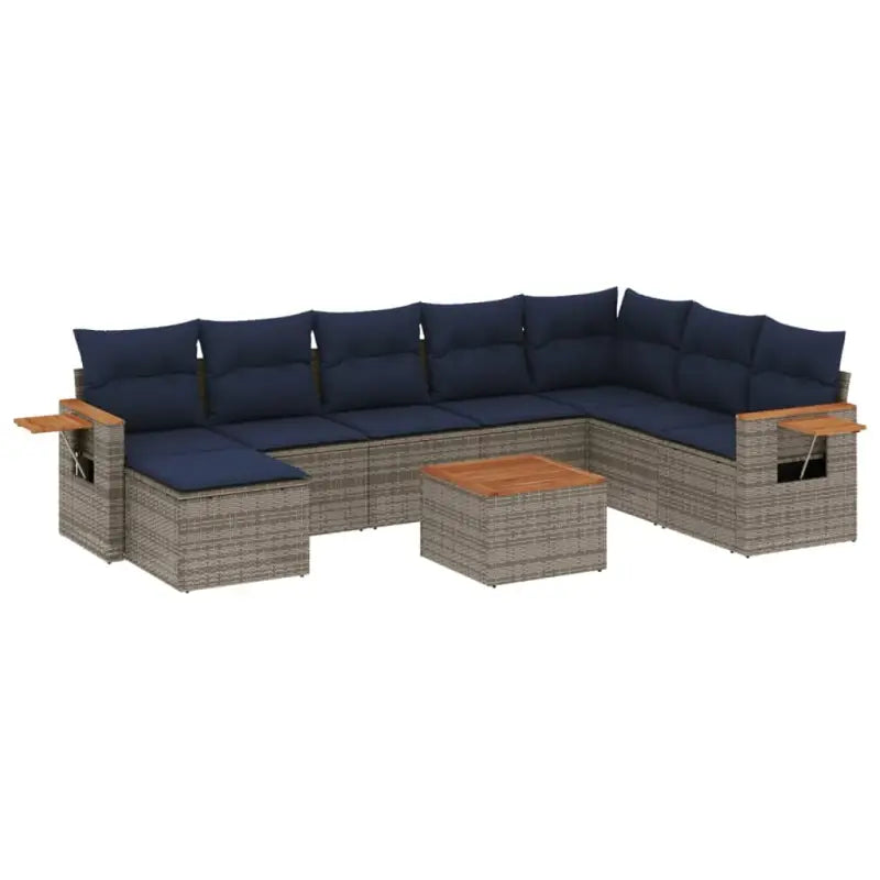 Tuinaanbieding met grijs materiaal en gepoedercoat staal afmetingen - Tuinsets