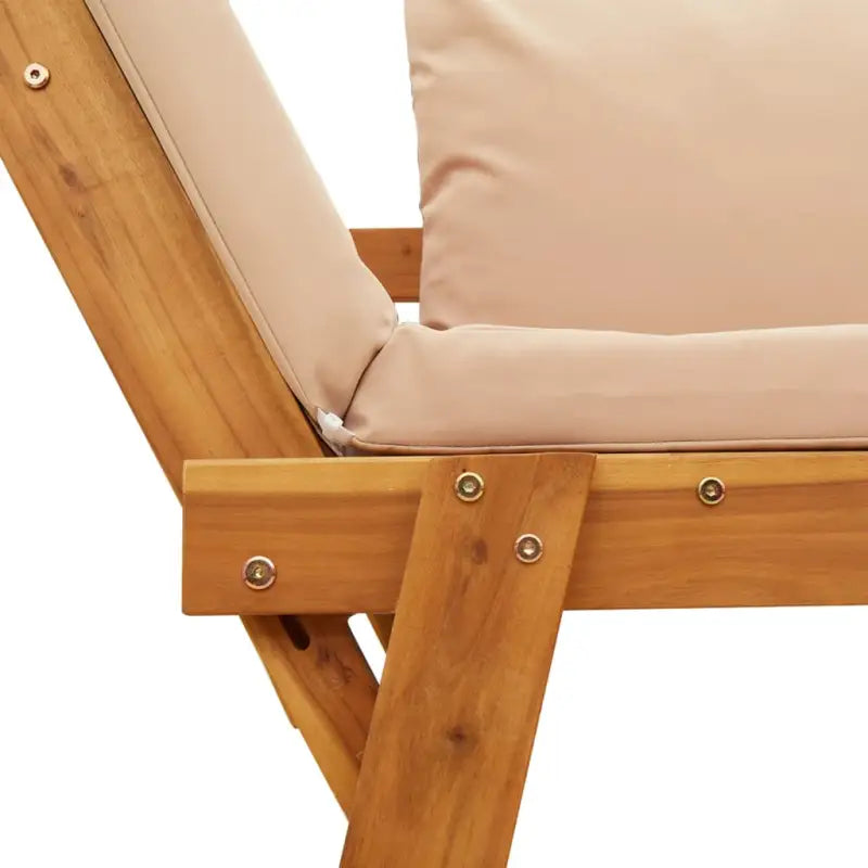 Tuinbank van massief acaciahout voor een comfortabele zitervaring - Tuinbanken