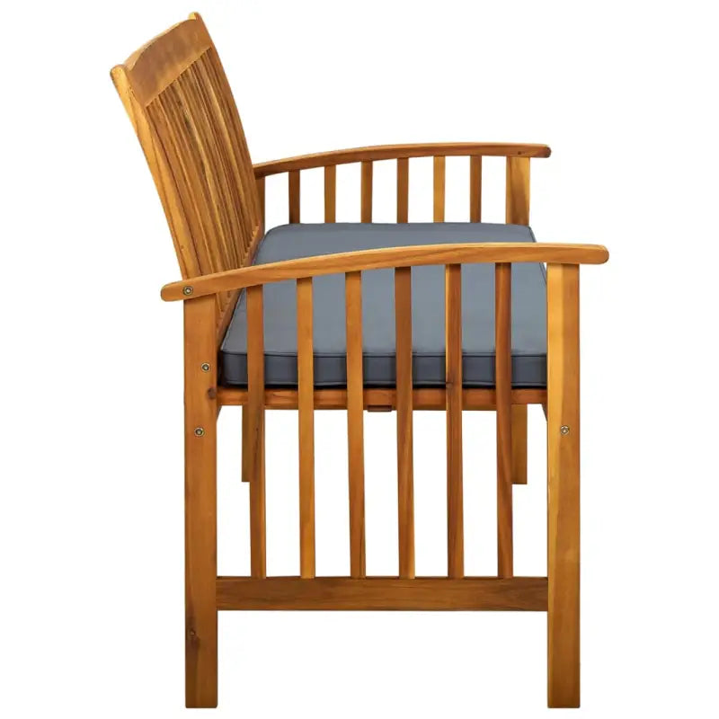 Tuinbank van massief acaciahout voor rustieke buitenruimte - Tuinbanken