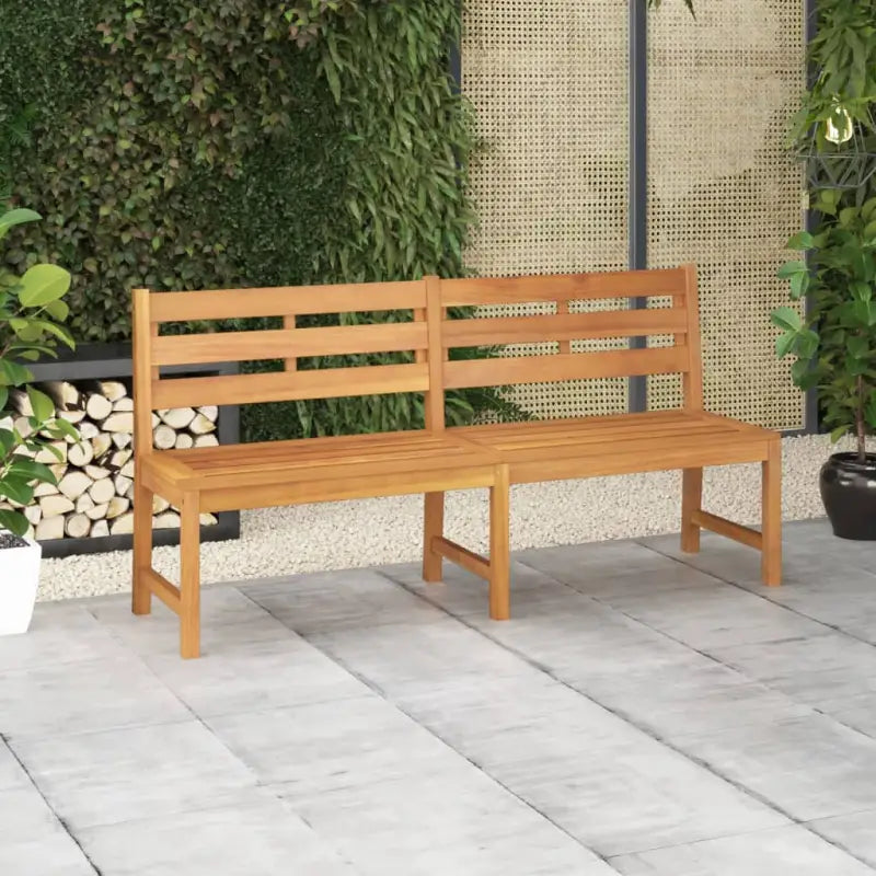 Tuinbank van teakhout met fijn geschuurd en stijlvol ontwerp - 180 x 59 x 90 cm / 1 - Tuinbanken