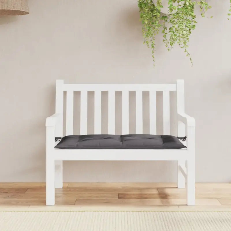 Tuinbankkussen van oxford stof voor een frisse uitstraling - Antraciet / 100 x 50 x 7 cm / 1 - Stoelkussens