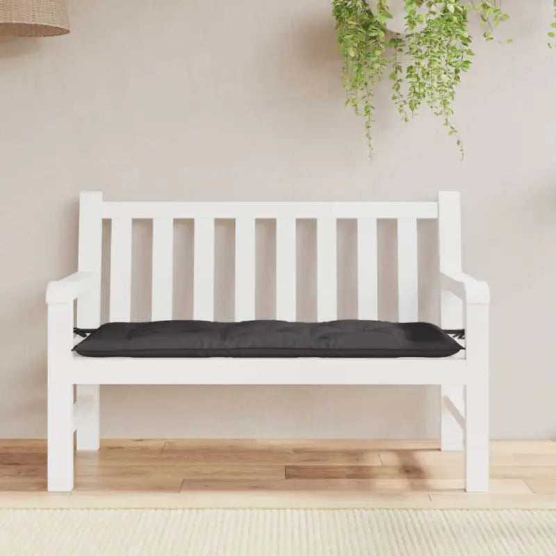 Tuinbankkussen van oxford stof voor een frisse uitstraling - Antraciet / 120 x 50 x 7 cm / 1 - Stoelkussens