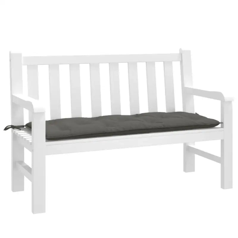 Tuinbankkussen voor frisse uitstraling en behoud van oorspronkelijke vorm - donkergrijs mix / 120 x 50 x 7 cm / 1