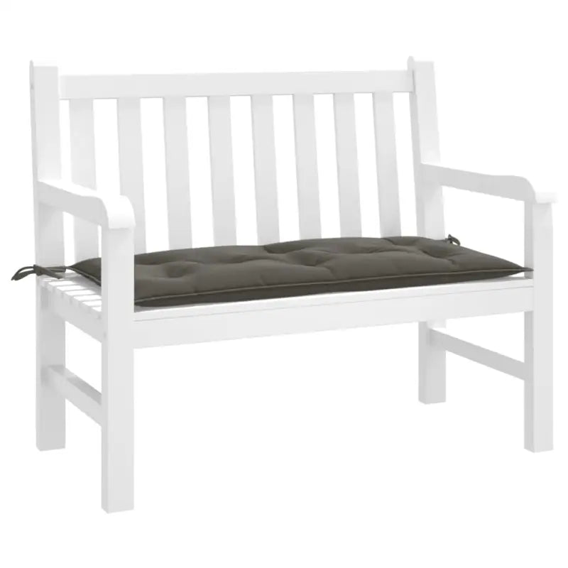 Tuinbankkussen voor frisse uitstraling en behoud van oorspronkelijke vorm - donkergrijs mix / 100 x 50 x 7 cm / 1