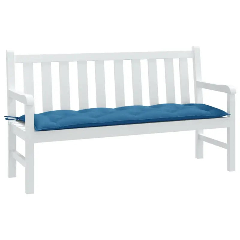 Tuinbankkussen voor frisse uitstraling en behoud van oorspronkelijke vorm - blauw mix / 150 x 50 x 7 cm / 1