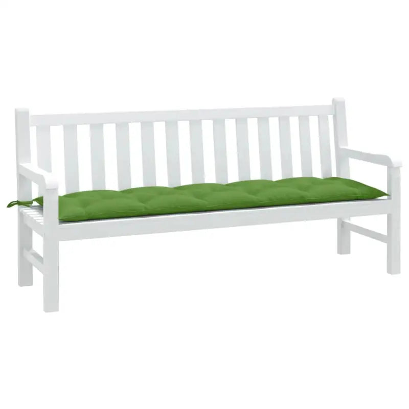 Tuinbankkussen voor frisse uitstraling en behoud van oorspronkelijke vorm - groen mix / 180 x 50 x 7 cm / 1