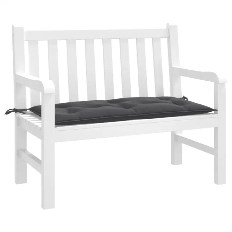 Tuinbankkussen voor frisse uitstraling en behoud van oorspronkelijke vorm - antraciet mix / 100 x 50 x 7 cm / 1