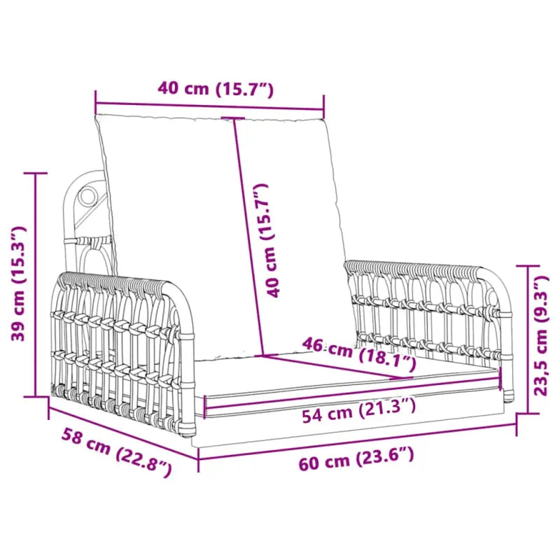 Tuinhoute met poly rattan voor een comfortabele zitervaring - Tuinbanken