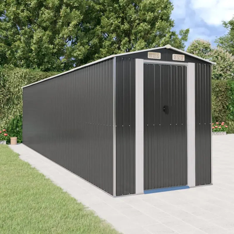 Tuinhuizen van gegalvaniseerd staal met praktische ventilatieopening - 192 x 772 x 223 cm / 1 - Tuinhuizen