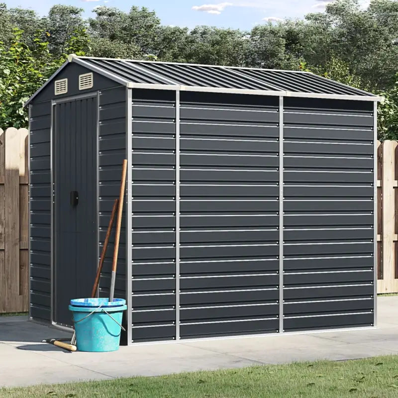Tuinhuizen van gegalvaniseerd staal voor meer opslagruimte - Antraciet / 191 x 215 x 198 cm / 1 - Tuinhuizen
