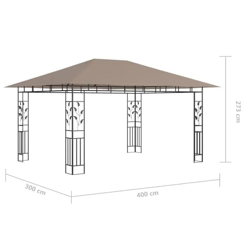 Tuinkoepel met stevig stalen frame voor buitenactiviteiten - Partytenten & prieëlen