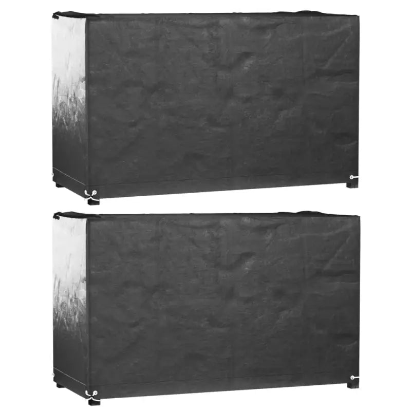 Tuinmeubelhoes voor 8-persoons rattan tuinsets met levering bevat - 125 x 55 x 75 cm / 2 - Tuinmeubelhoezen